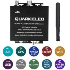 A026-plus NMEA 2000 AIS Receiver with NMEA Multiplexer + N2K Converter + WiFi + GPS